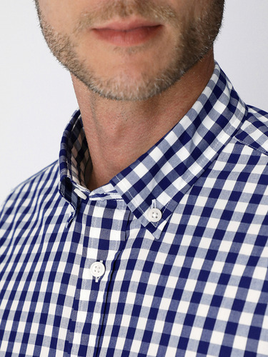 Camisa Casual Vichy Essentials Slim Fit 4477