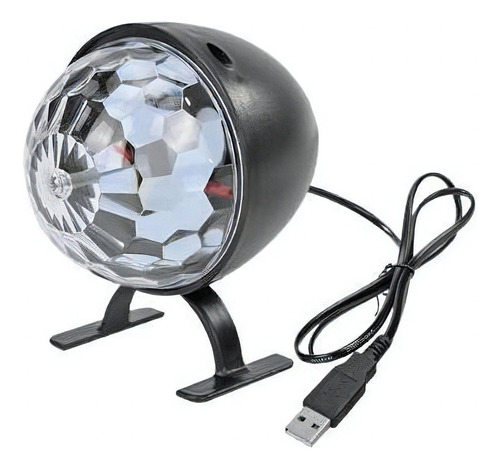 Bola Maluca Led Rgb Dmx Rítmico Iluminação Balada Festa Usb 110V/220V (Bivolt)