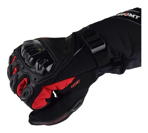 Imagen 4 de 10 de Guantes Suomy Invierno Impermeable Para Motociclista