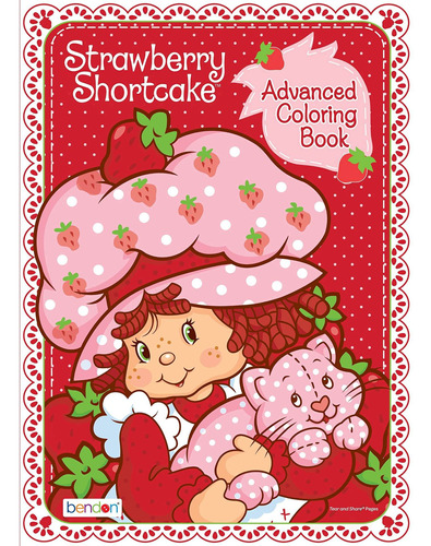 Bendon Fresa Shortcake Retro 80 Páginas Avanzado Libro Para 