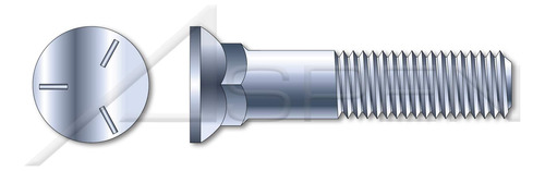 Pieza Tornillo Placa Cabeza Rosca Gruesa Unc Grado Acero