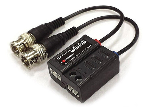Balun Pasivo Con Cable De Video Bnc A Utp Cctv Camaras