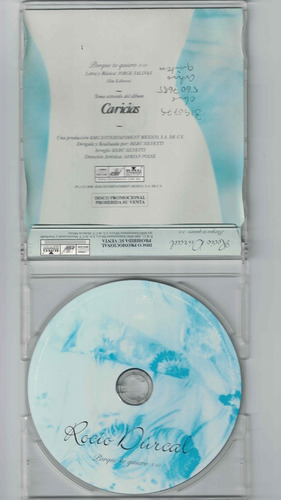 Cd Rocio Durcal Caricias Con Promocional (Usado)
