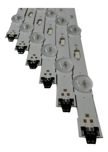 Kit X6 Tira De 6 +5 Leds P/ Tv Samsung Un48ju6500gczb 97,5cm
