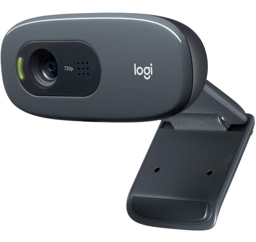 Câmera Webcam Logitech C270 Hd 1280x720p 30 Fps C/ Microfone