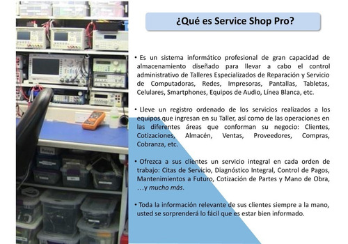Controla Tu Taller De Servicio: Pc, Tv, Celulares, Etc.