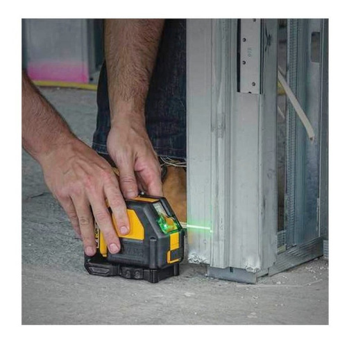 Nivel Láser De Líneas Dewalt Dw088lg Luz Verde