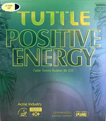 Pingponghouse Tuttle Positive Energy I.t.f. Goma Tenisde