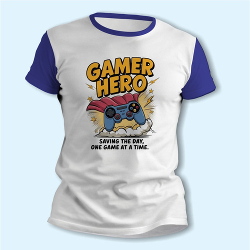Remeras Gamer Estampados Originales Talles Adultos - 7508