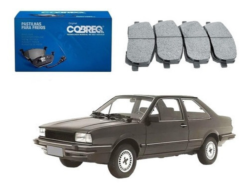 Pastilha Freio Dianteira Cobreq Volkswagen Santana 2.0 1987