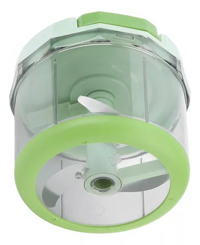 HIPERWARE  Picador y Procesador Manual de Verduras 2 en 1, Pica y Mezcla  Vegetales con Capacidad de 1 lt : : Hogar y Cocina