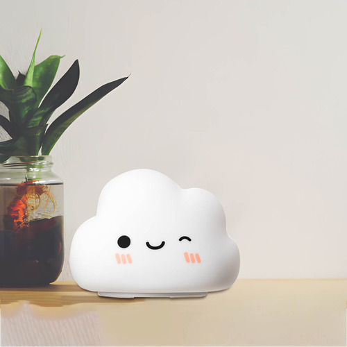 Candeeiro De Mesa M Night Light Silica Gel Clouds Recarregáv