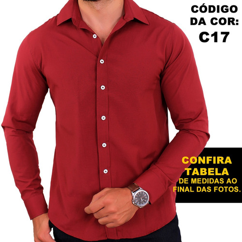 camisa social masculina nao amassa