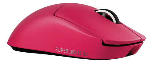 Mouse Gamer sem fio Logitech G PRO X SUPERLIGHT 2c, 5 botões,51g, sensor 44K DPI, atualização de até 8 kHz, PC/Mac - Magenta