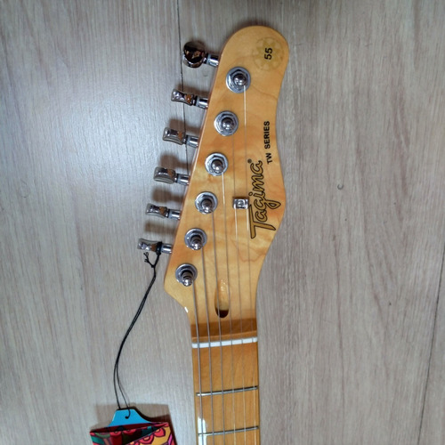 Imagem 8 de 9 de Guitarra Tagima Telecaster New Tw55 Wh Woodstock Series