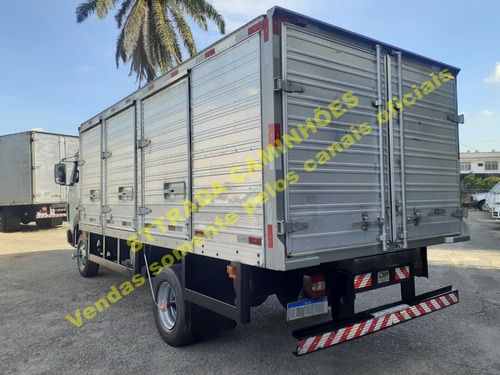 Vw 10.160-2014-c/baú De 6,20mts Tipo Baia-6 Portas Laterais