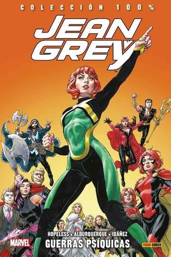 100% Marvel Jean Grey 2 Guerras Psíquicas - Alburque, De A. Jimenez Alburquerque, Dennis Hopeless Hallum, Víctor Ibáñez. Editorial Panini España