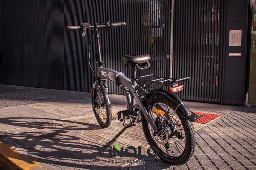 Bicicleta Electrica Loop Slim Plegable 350w + Casco / G