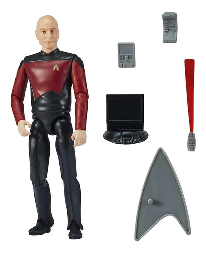 Jean Luc Picard Star Trek Figuras De 12 Cm 003562 - Sunny