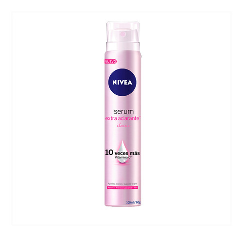 Desodorante Spray Nivea Serum Extra Aclarante 100ml