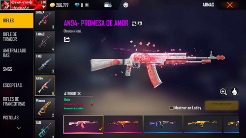 Imagen 5 de 6 de Vendo Cuenta Free Fire
