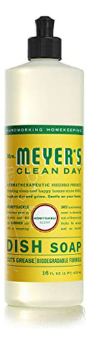 Jabón Líquido Vajilla Mrs. Meyer's Día Limpio, Fórmula