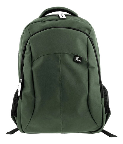 Mochila Porta Notebook Hasta 15,6 Xtech Xtb210gr Verde