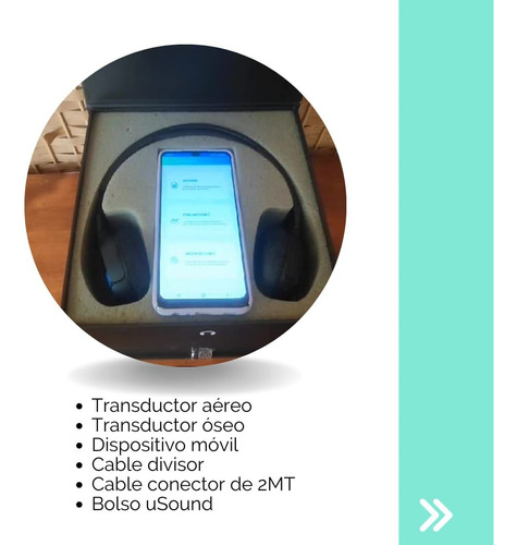 Audiómetro Usound Con Estuche- Excelente Estado (Usado)