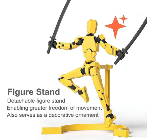 2025 T13 Action Figure - 5pcs Dummy 13 Magnetic Action