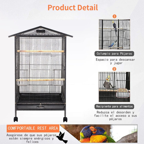 Jaulas Para Pajaros Diseños Canarios Perico Jaula Para Aves