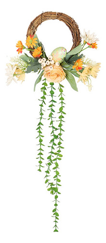 Guirnalda De Pascua Para Decoración De Anillos De Flores Art