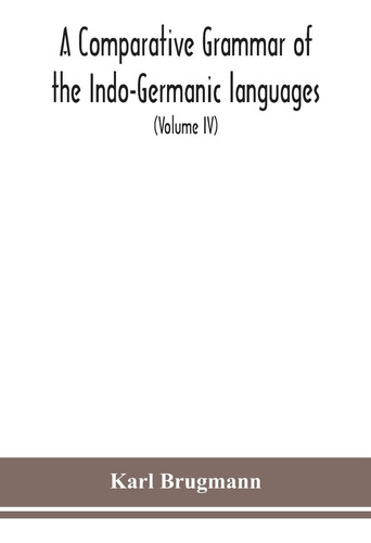 Libro: En Inglés, Una Gramática Comparada Del Indogermánico