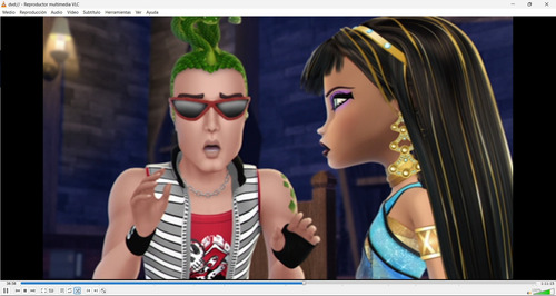 Monster High Fiesta Tenebrosa Dvd (2012) (Usado)