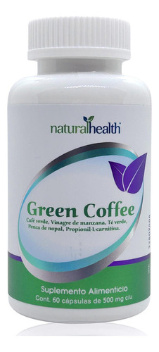 Green Coffee Vinagre De Manzana Nopal 60 Caps Natural Health