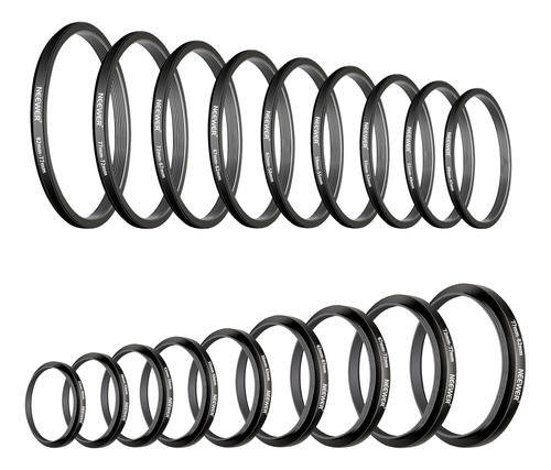 Kit De Anillos Adaptadores Para Filtros Y Lentes De Cámara N