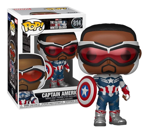 Nuevo Capitan America Falcon Sam Wilson Funko Pop Original