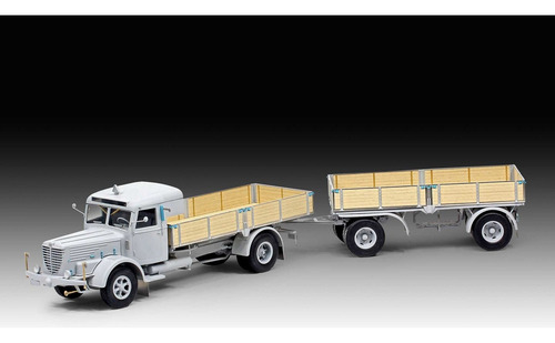 Kit Revell Caminhão Büssing 8000 S 13 C/ Reboque 1/24 07580