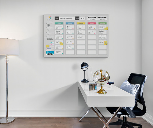 Kanban Pro Board para Scrum o gestión de tareas y tecnología Grey Color