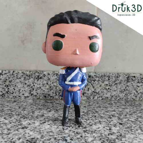Granadero San Martin Personalizado Funko Impresion 3d