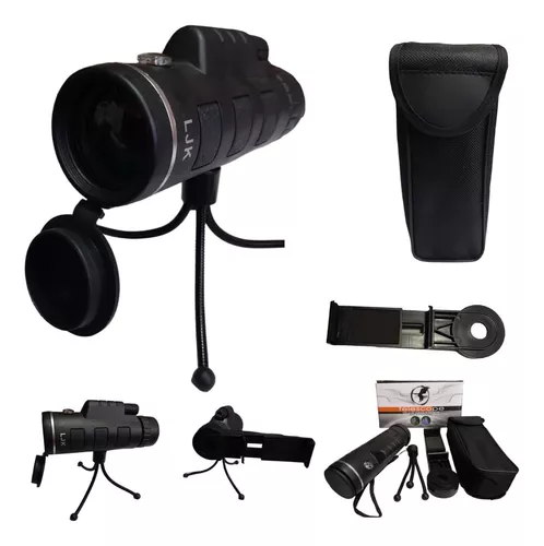 Telescopio Monocular de gran alcance para caza y acampada, Mini HD, 40X60,  Zoom de bolsillo, impermeable, BAK4