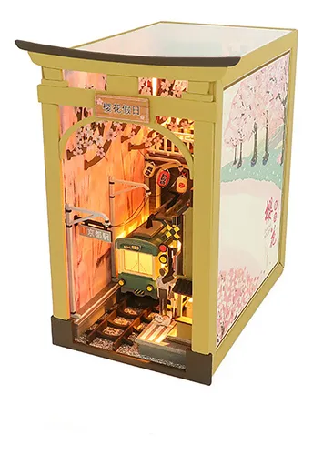 comprar Diy 3d Miniature Japanese Building Model Kit