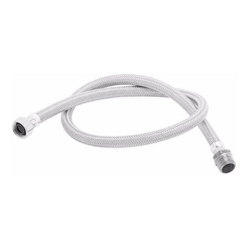 Imagen 1 de 4 de Flexible Acero Inoxidable Agua 1/2 X 40cm Fmg1240mh Aquaflex