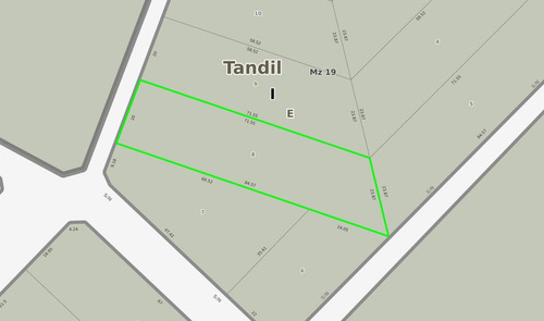 Terreno En Venta - 1600mts2 - Tandil