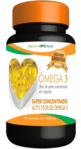 Kit 1 Magnésio Dimalato + 1 Omega3 Concentrado Nutriblue