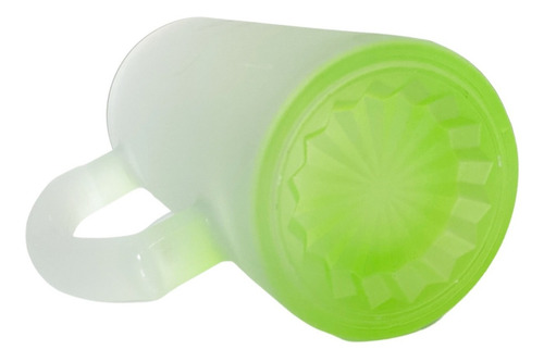 Tarro Cervecero Satinado Verde 16oz Sublimar Sublimacion 6pz Verde