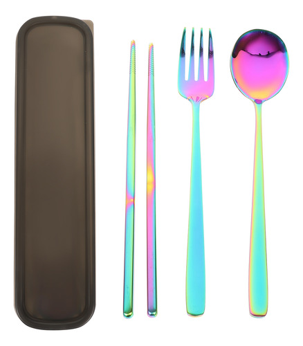 1 Juego De Palillos Con Tenedor Y Cuchara, Vajilla De Cocina