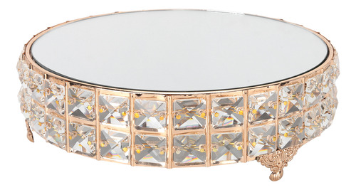 Soporte Para Tartas Con Espejo De Cristal Para Bandejas De P