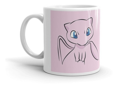 Mug Pokemon Mew Personalizado Con Nombre 