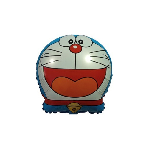 Globo Metalizado Gato Doraemon 45cm X1 Unidad