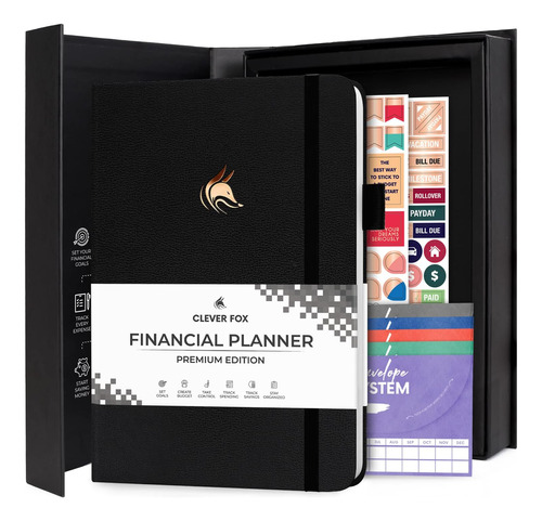 Clever Fox Budget Planner Premium Edition - Cuaderno De Segu
